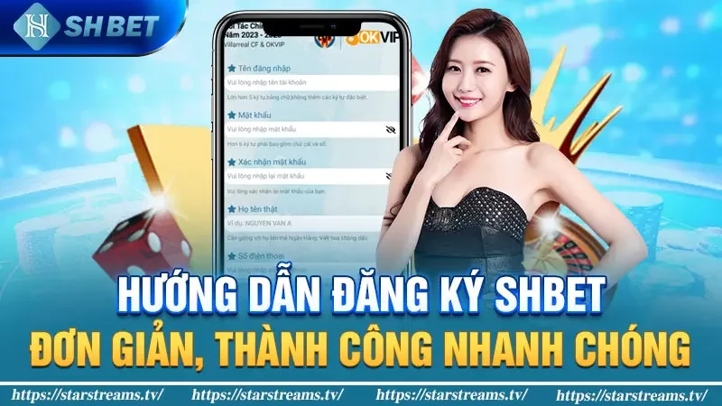 Hướng dẫn đăng ký SHBET đơn giản, thành công nhanh chóng