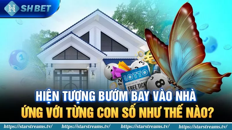 Bướm bay vào nhà đánh con gì thắng lớn